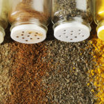 Spices and bottles