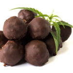 Chocolate truffles with marijuana