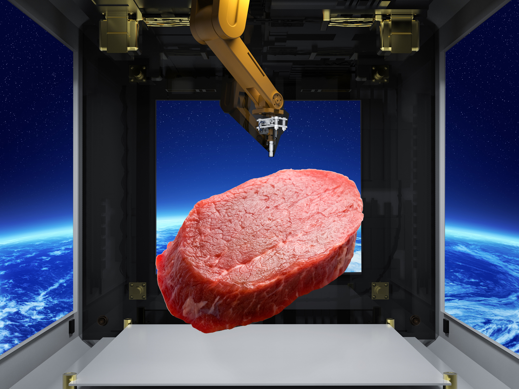 How Space-Grown Beef Coυld Feed the Planet - Food Safety Science