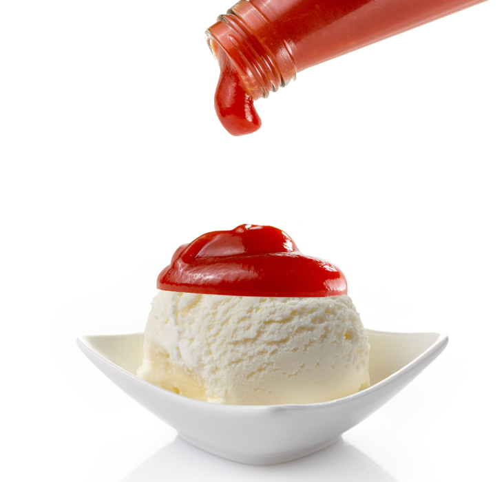 ketchup icecream